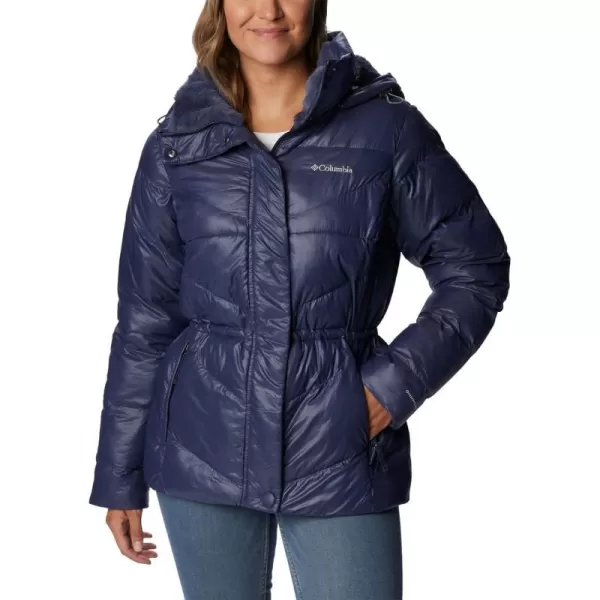 Columbia Womens Peak to Park Ii Insulated Hooded JacketNocturnal Gunmetal