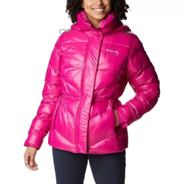 Columbia Womens Peak to Park Ii Insulated Hooded JacketWild Fuchsia Gunmetal