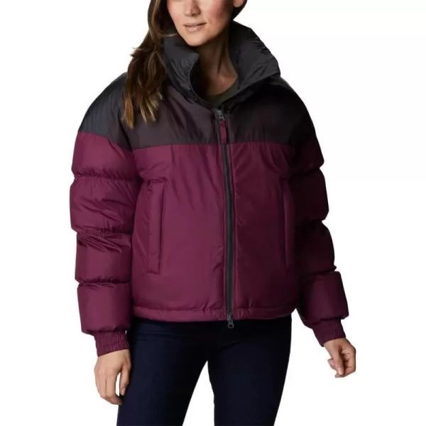 Columbia Womens Pike Lake Cropped JacketMarionberryNew CinderShark