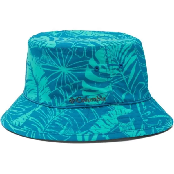 Columbia Womens Pine Mountain Bucket HatDeep Marine King Palms