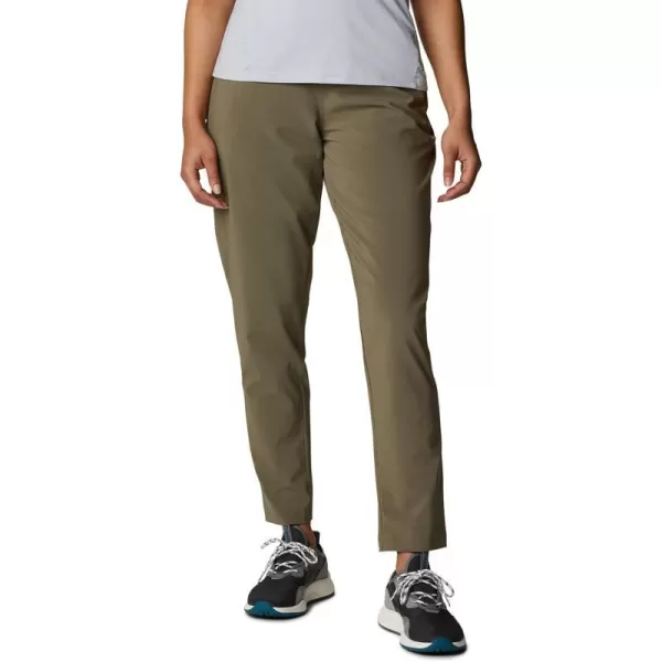 Columbia Womens Pleasant Creek Core PantStone Green