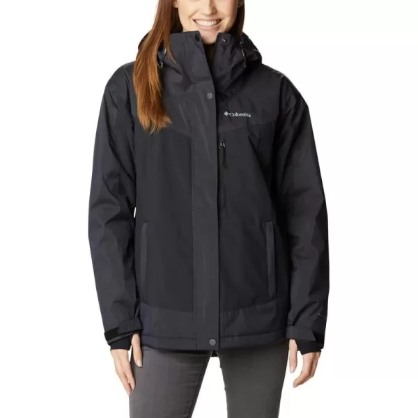 Columbia Womens Point Park Insulated JacketBlack Sheen Black