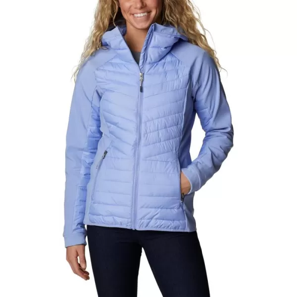 Columbia Womens Powder Lite Hybrid Hooded JacketSerenity