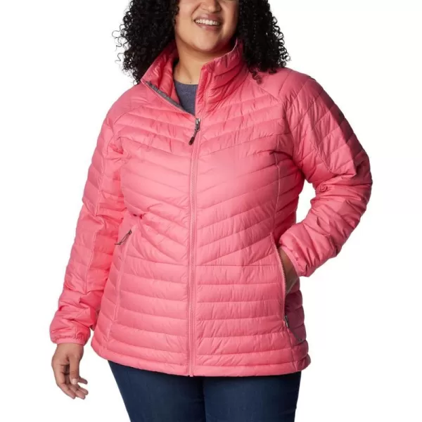 Columbia Womens Powder Lite Ii Full Zip JacketCamellia Rose