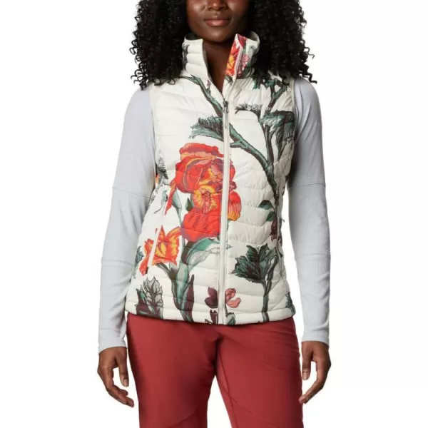 Columbia Womens Powder Lite JacketChalk Botanica Printlegacy