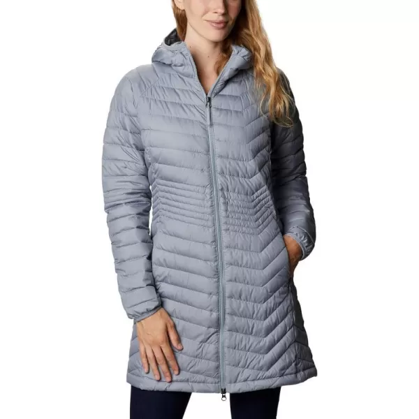 Columbia Womens Powder Lite Mid JacketTradewinds Grey