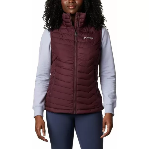 Columbia Womens Powder Lite VestMalbec