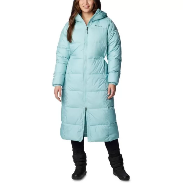 Columbia Womens Puffect Long JacketAqua Haze