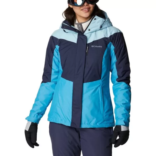 Columbia Womens Rosie Run Insulated JacketNocturnalSpring Blue HeatherBlue Chill