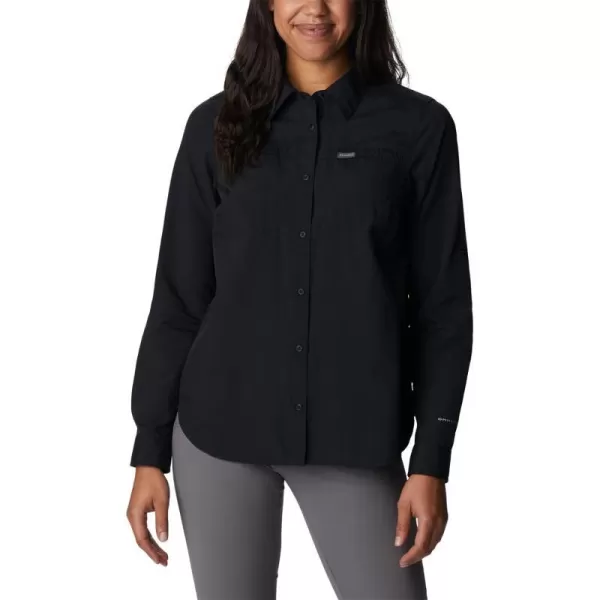 Columbia Womens Silver Ridge 30 Long SleeveBlack