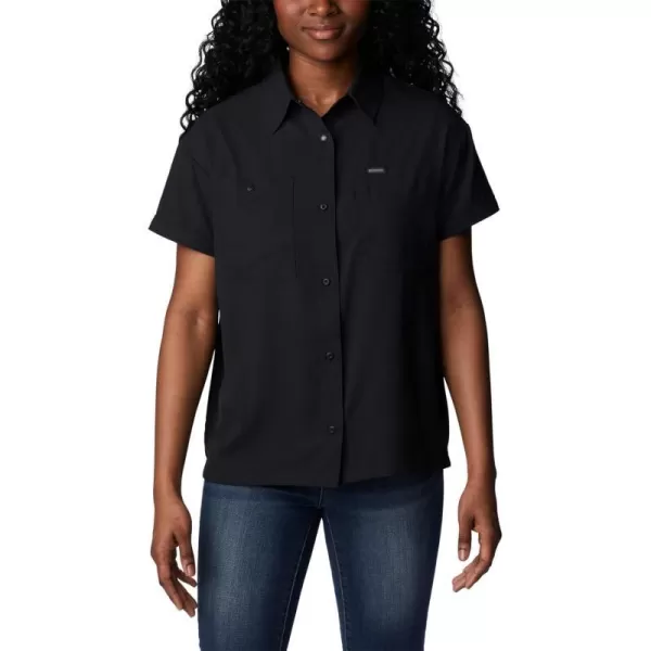 Columbia Womens Silver Ridge Utility Short Sleeve ShirtBlack