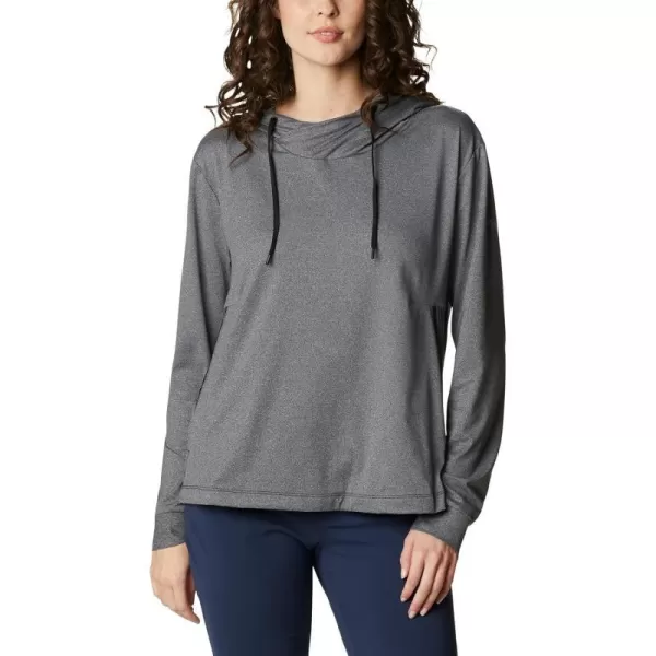 Columbia Womens Slack Water Knit HoodieBlack Heather