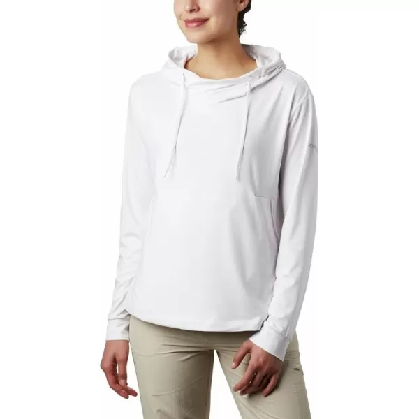 Columbia Womens Slack Water Knit HoodieWhite Heather