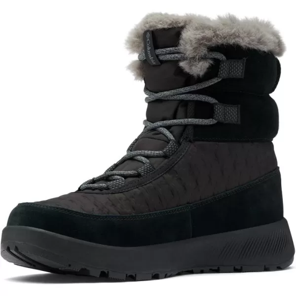 Columbia Womens Slopeside Peak Luxe Snow ShoeBlackGraphite