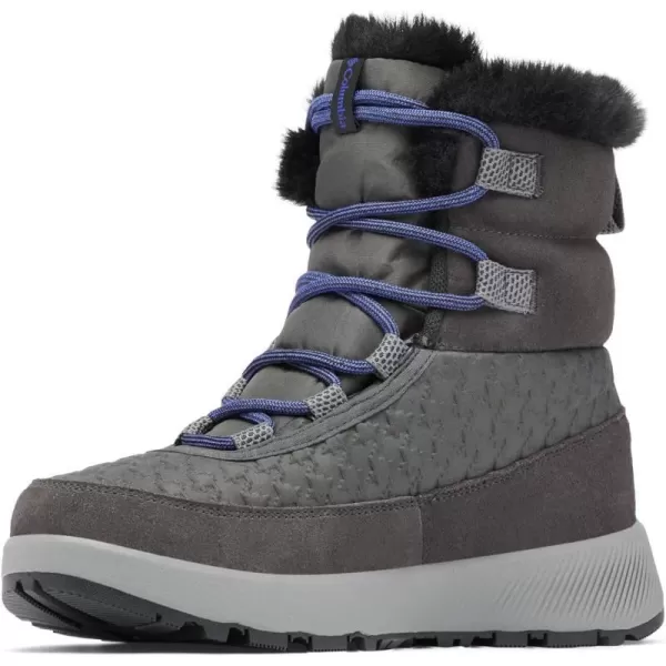 Columbia Womens Slopeside Peak Luxe Snow ShoeSharkClematis Blue