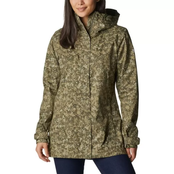 Columbia Womens Splash a Little Ii JacketSafari Dotty Disguise Print