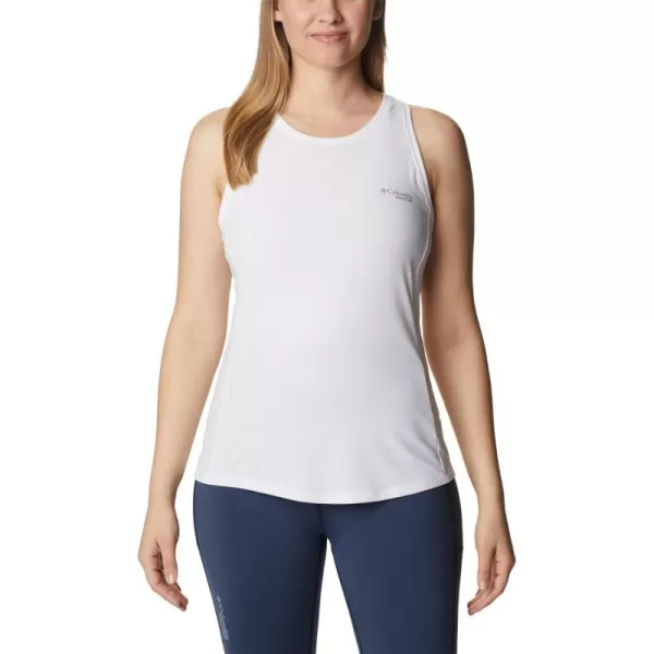 Columbia Womens Standard Endless Trail Running TankWhite