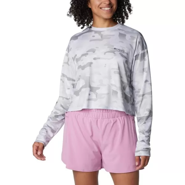 Columbia Womens Standard Super Tidal Light Long SleeveNimbus Grey Watershed