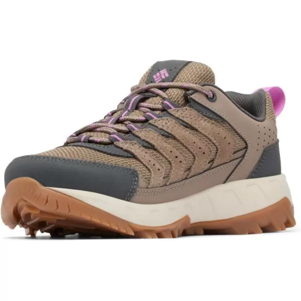 Columbia Womens Strata Trail Low Hiking ShoeWet SandBerry Patch