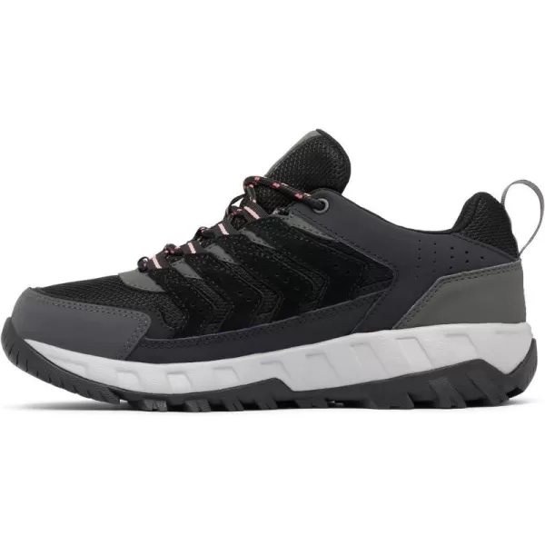 Columbia Womens Strata Trail Low Waterproof Hiking ShoeBlackJuicy