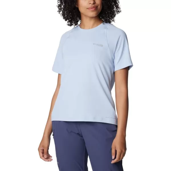 Columbia Womens Summit Valley Short Sleeve CrewWhisper