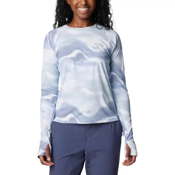 Columbia Womens Summit Valley Sun Deflector Long SleeveWhisper Undercurrent