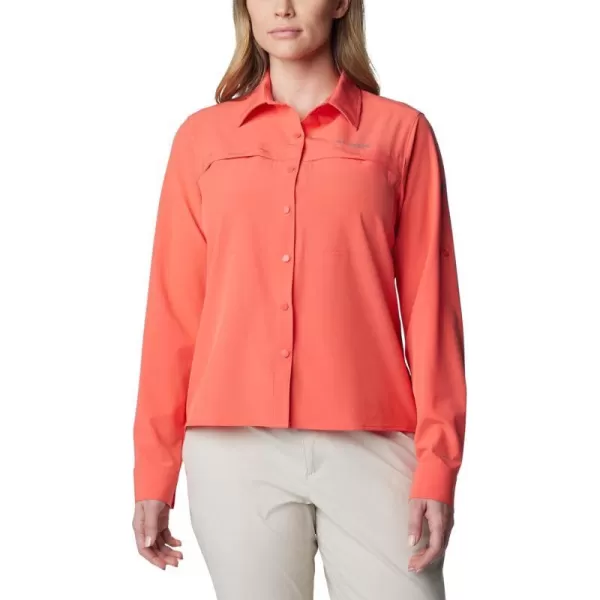 Columbia Womens Summit Valley Woven Long Sleeve ShirtJuicy