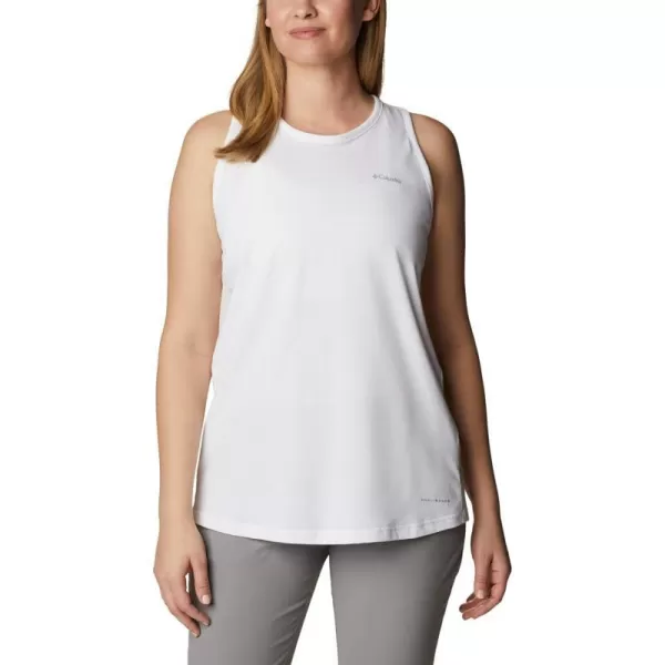 Columbia Womens Sun Trek Racerback TankWhite