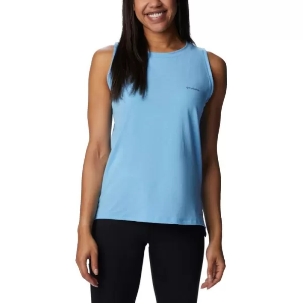 Columbia Womens Sun Trek TankVista Blue