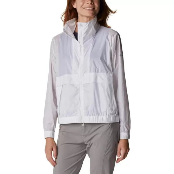 Columbia Womens Sunny City WindbreakerWhite