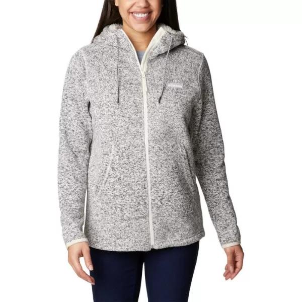 Columbia Womens Sweater Weather Sherpa Full ZipChalk Heather