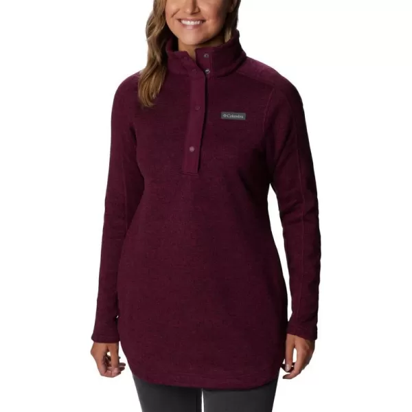 Columbia Womens Sweater Weather TunicMarionberry Heather