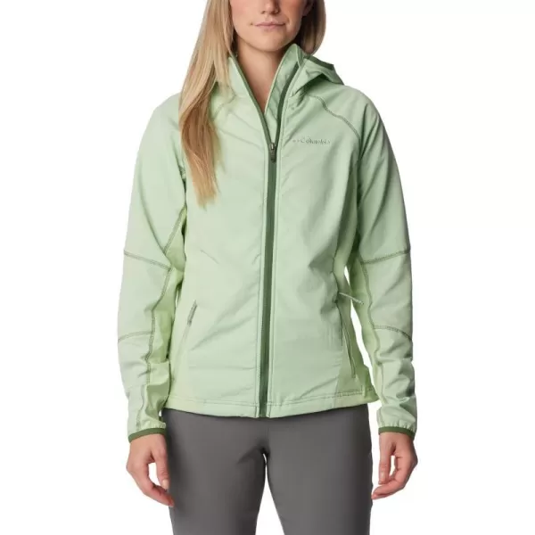 Columbia Womens Sweet As Softshell HoodieSage Leaf