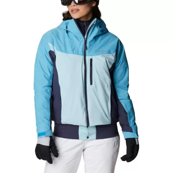 Columbia Womens Sweet Shredder Insulated JacketSpring BlueNocturnalBlue Chill