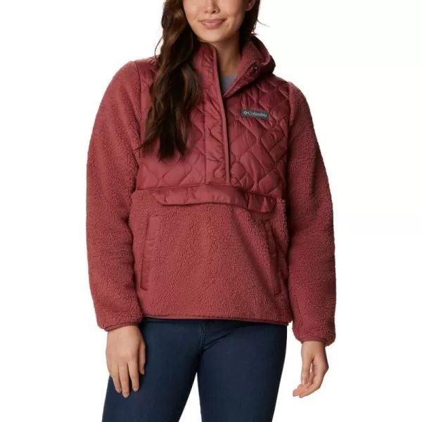 Columbia Womens Sweet View Fleece Hooded PulloverBeetroot