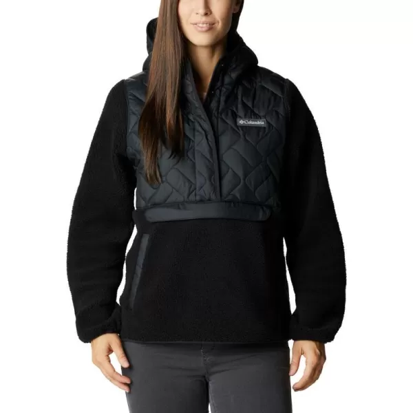 Columbia Womens Sweet View Fleece Hooded PulloverBlack