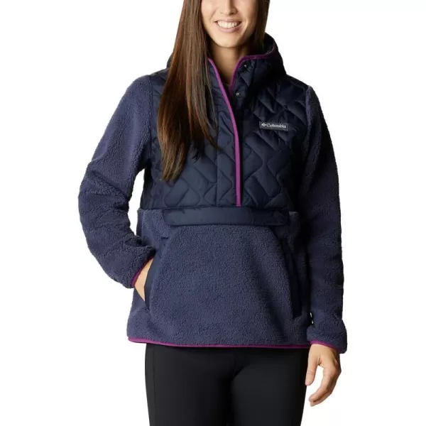 Columbia Womens Sweet View Fleece Hooded PulloverDark NocturnalNocturnal