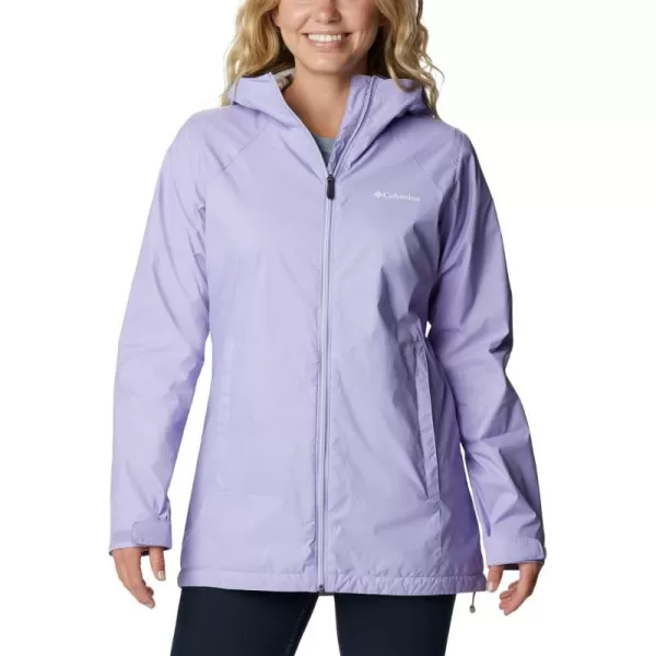 Columbia Womens Switchback Lined Long JacketFrosted Purple