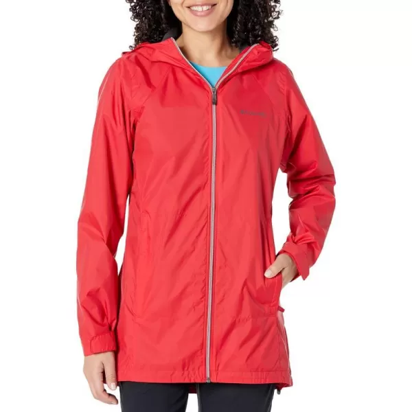 Columbia Womens Switchback Lined Long JacketRed Lily