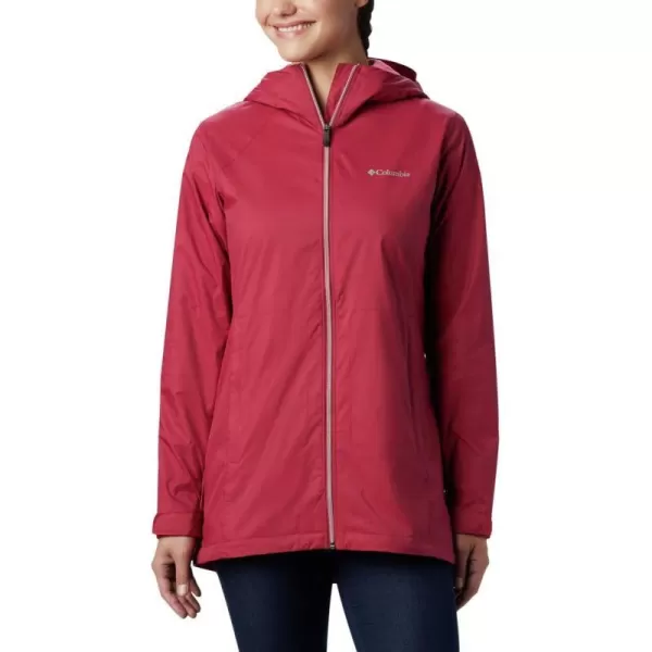 Columbia Womens Switchback Lined Long JacketRed OrchidRed Orchid Lining