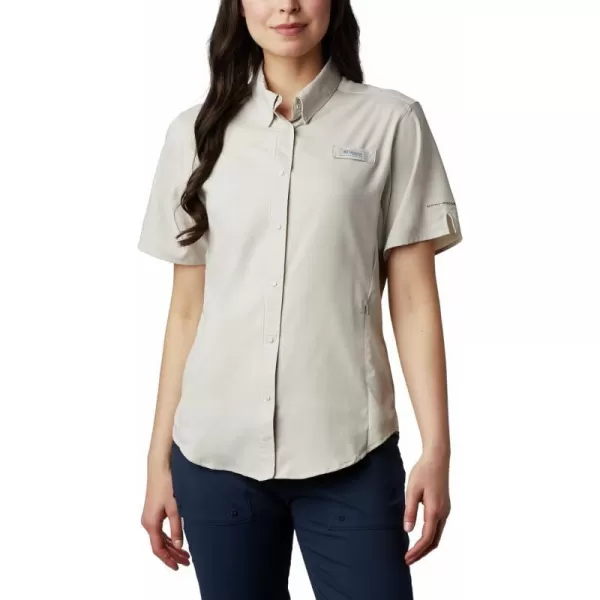 Columbia Womens Tamiami II Plus Size Short Sleeve ShirtLight Cloud