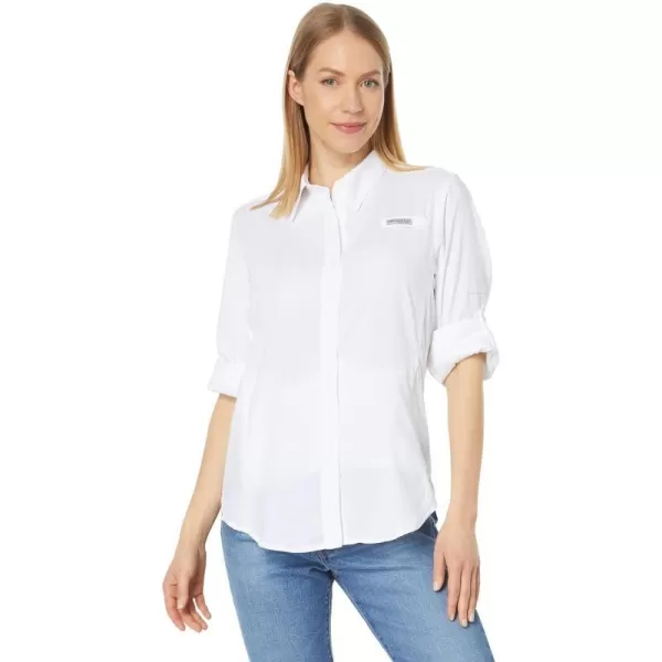 Columbia Womens Tamiami Ii Long Sleeve Shirt2024 White