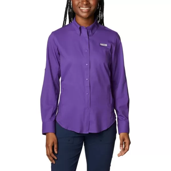 Columbia Womens Tamiami Ii Long Sleeve ShirtVivid Purple