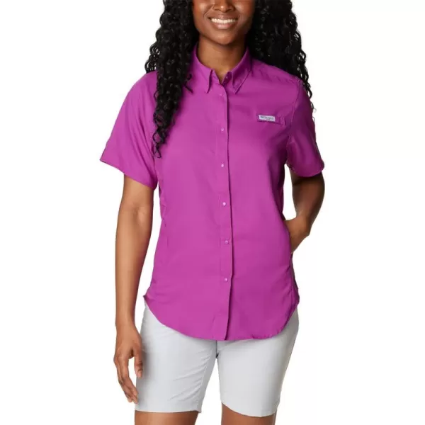 Columbia Womens Tamiami Ii Short Sleeve ShirtBerry Jam