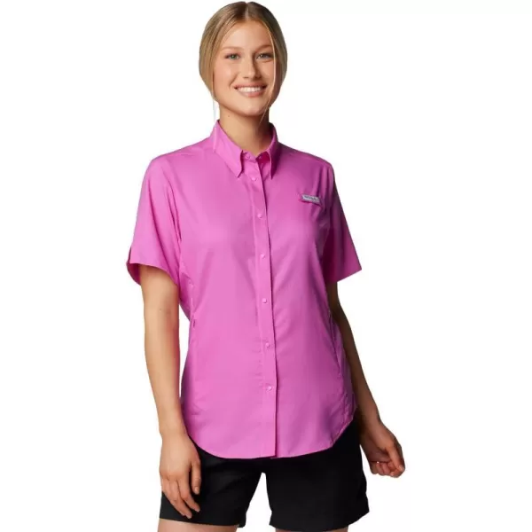 Columbia Womens Tamiami Ii Short Sleeve ShirtBright Lavender