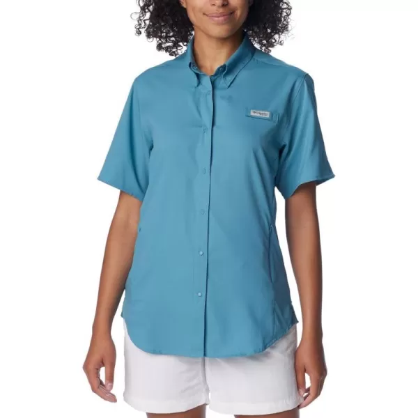 Columbia Womens Tamiami Ii Short Sleeve ShirtCanyon Blue