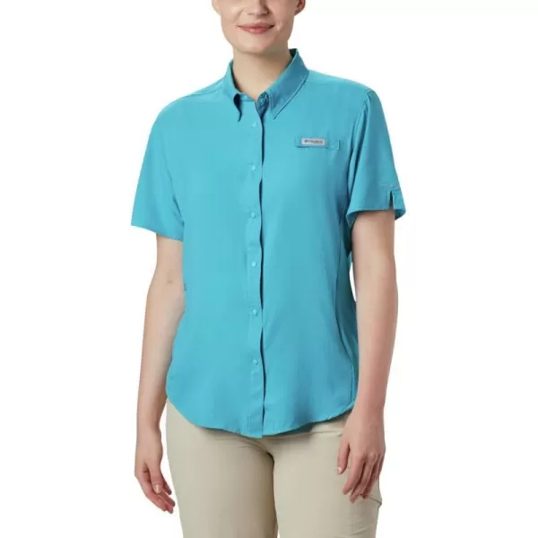 Columbia Womens Tamiami Ii Short Sleeve ShirtClear Water