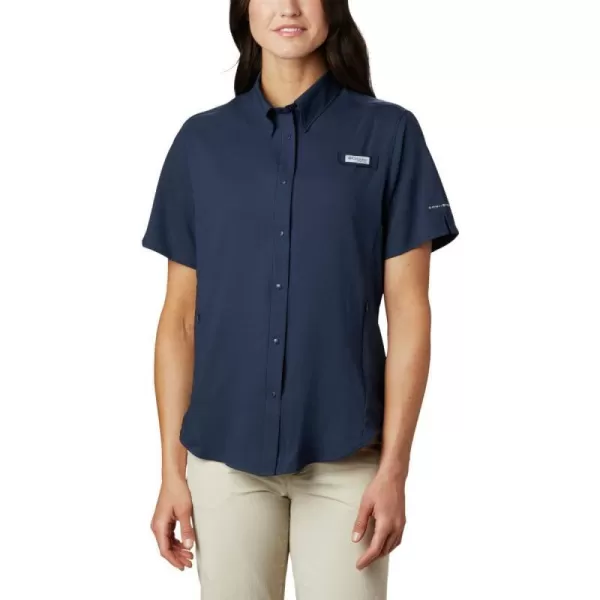 Columbia Womens Tamiami Ii Short Sleeve ShirtCollegiate Navy