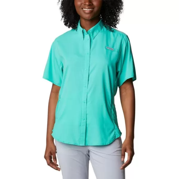 Columbia Womens Tamiami Ii Short Sleeve ShirtElectric Turquoise