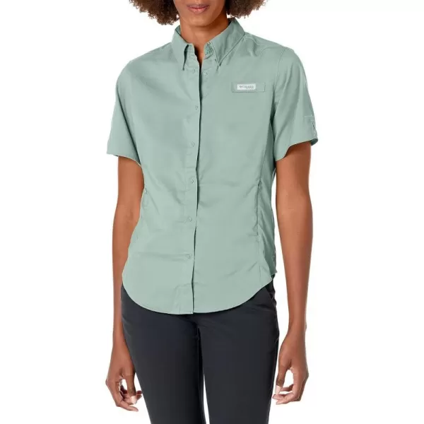 Columbia Womens Tamiami Ii Short Sleeve ShirtLight Lichen